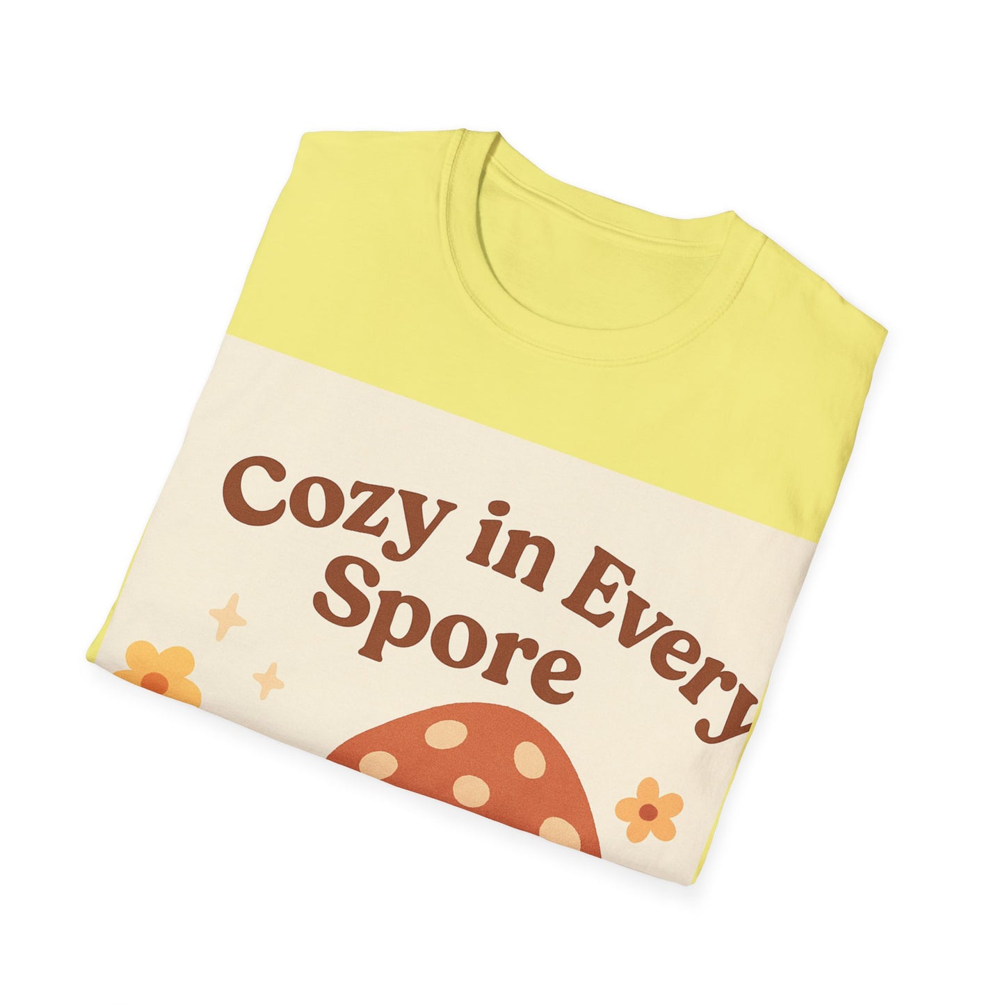 Cozy Mushroom T-Shirt for Nature Lovers