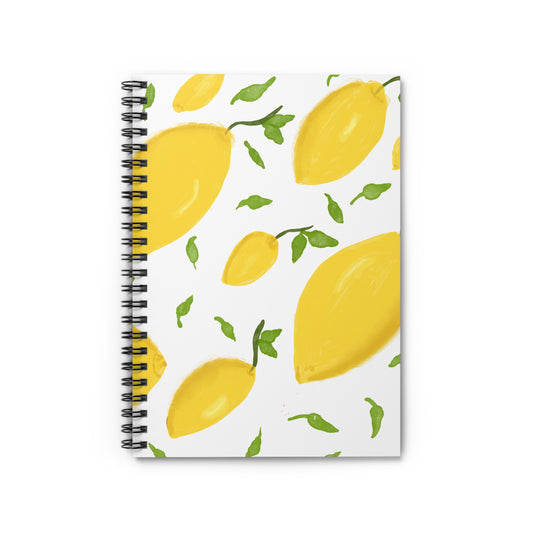 Lemon-Themed Notebook