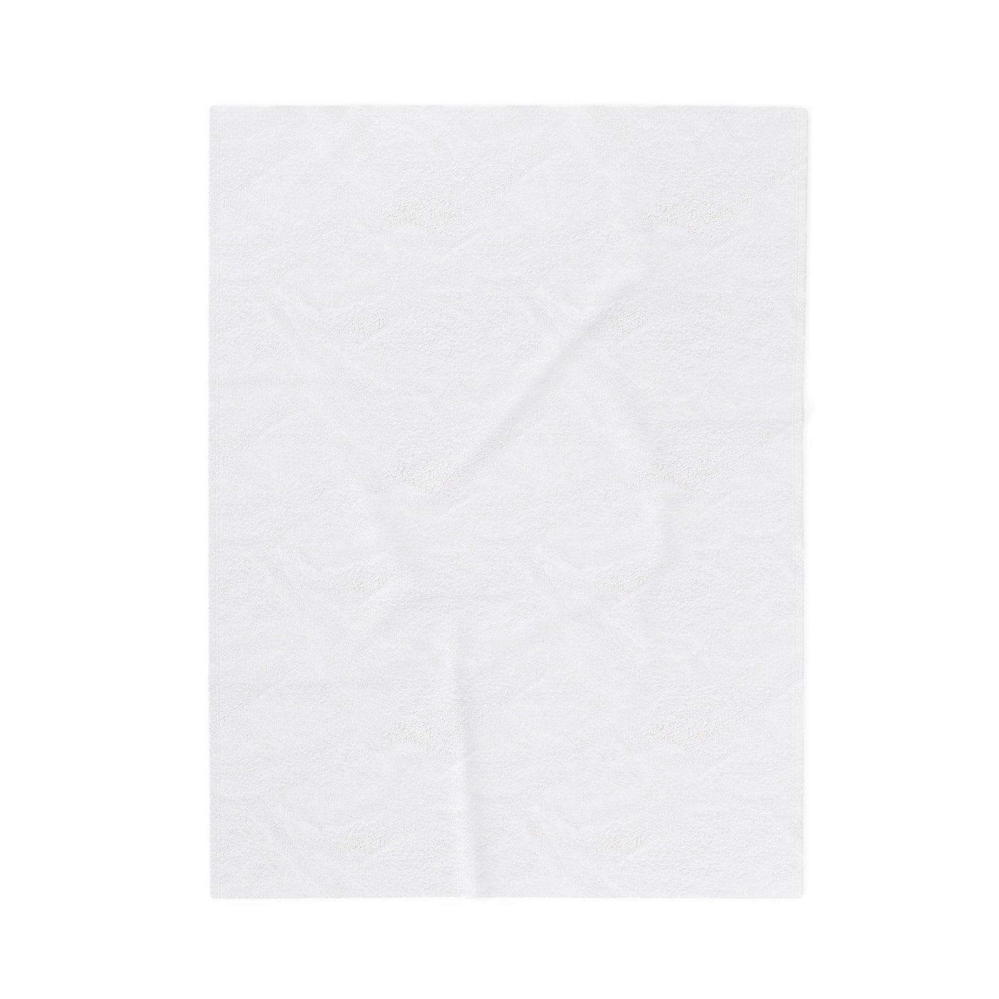 Velveteen Plush Blanket - Cute Bear and Bunny Picnic Design - Spring Gatherings & Kids' Rooms