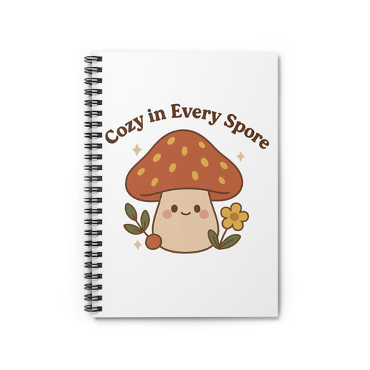 Cozy Mushroom Notebook
