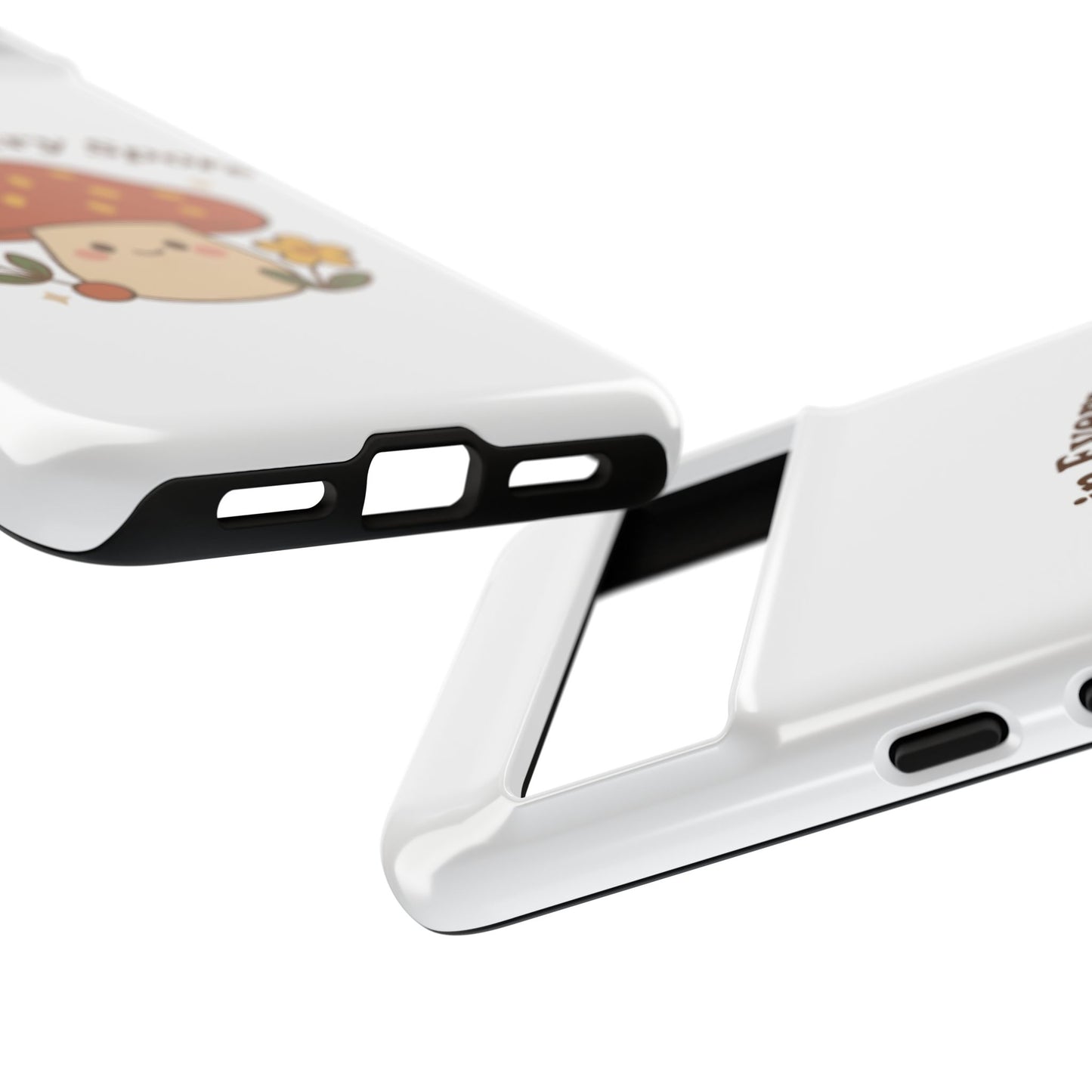 Phone Case - Cozy Mushroom 'Cozy in Every Spore' Design