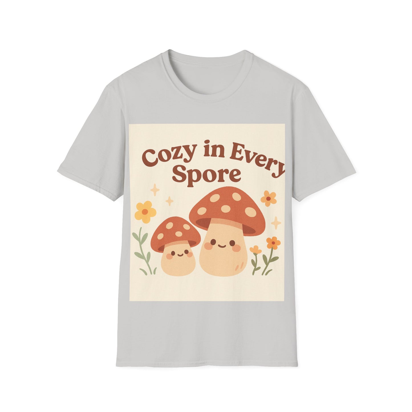 Cozy Mushroom T-Shirt for Nature Lovers
