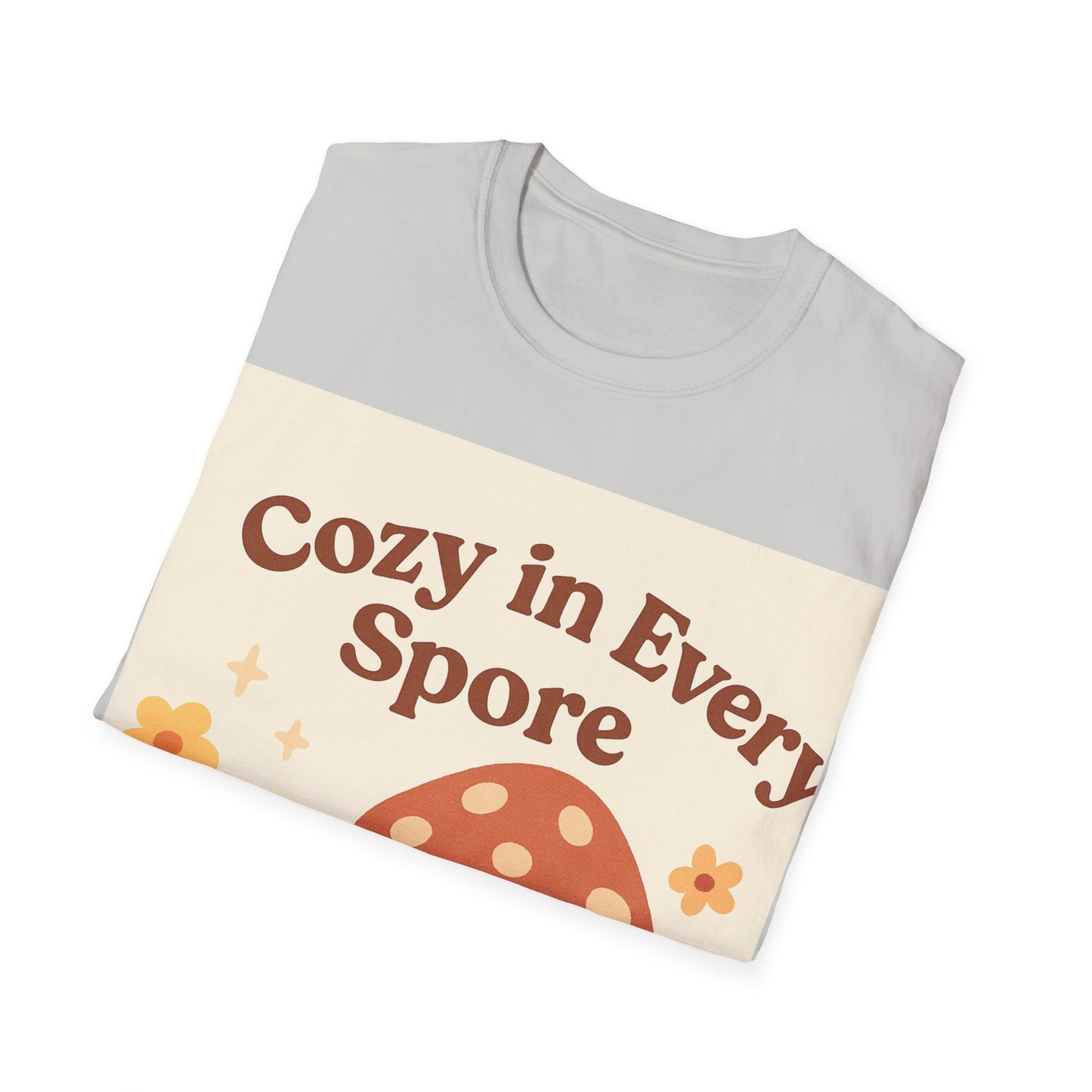 Cozy Mushroom T-Shirt for Nature Lovers