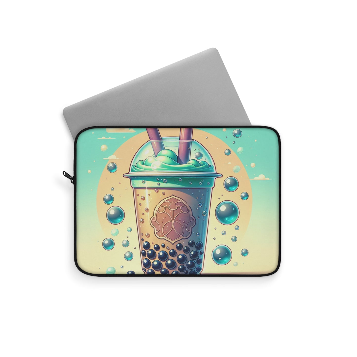 Boba Bubble Tea Laptop Sleeve – Cute Kawaii Tech Accessory