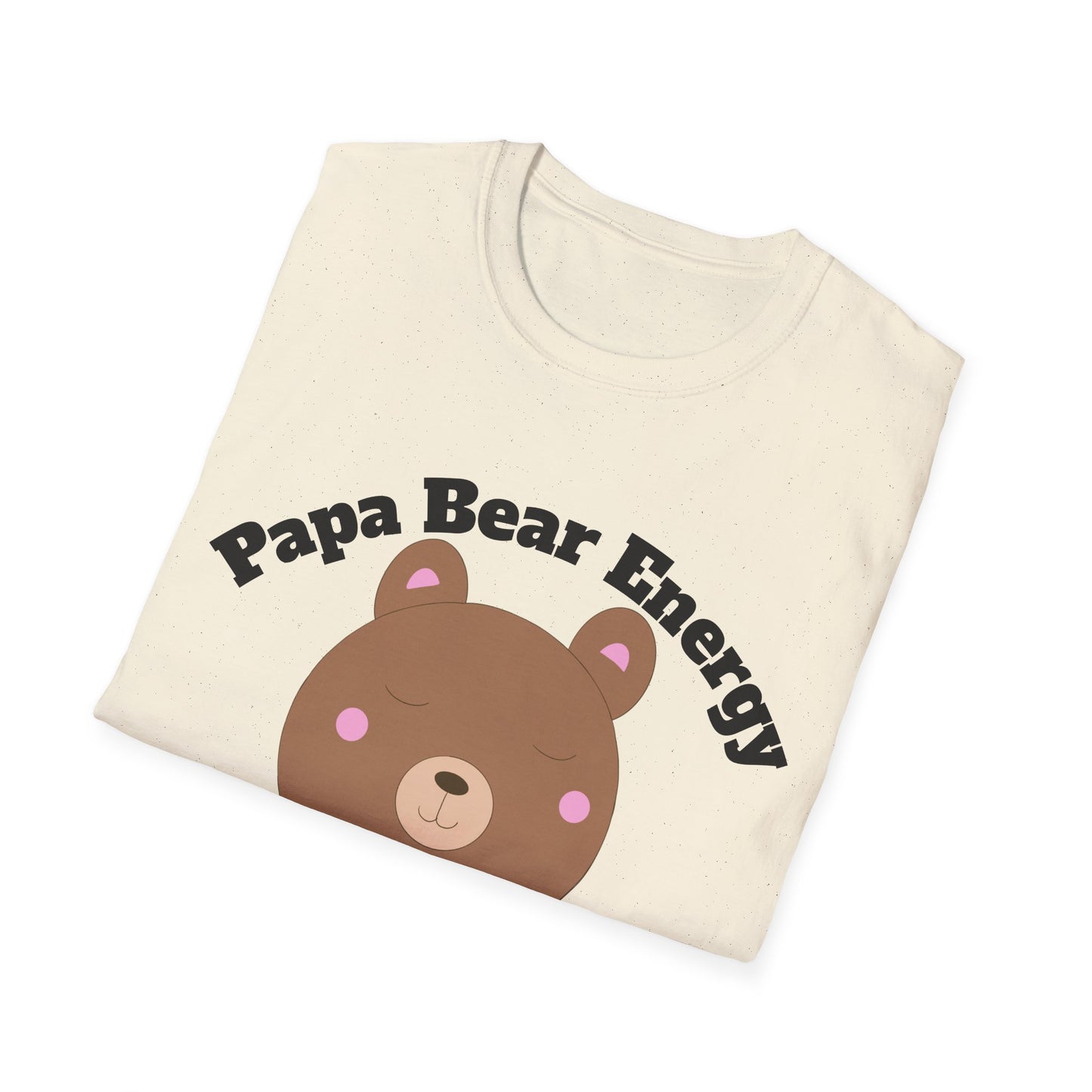 Papa Bear Energy Shirt – Cute Kawaii #1 Dad Gift for Father’s Day or Birthday