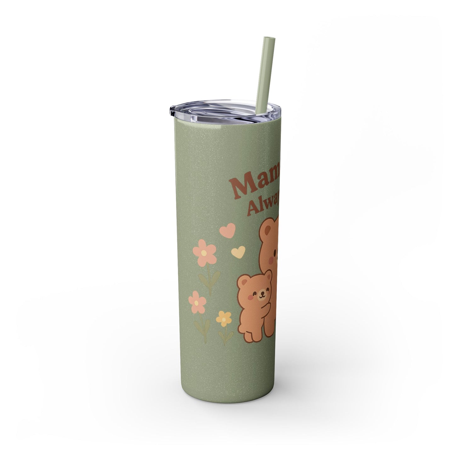 Kawaii Mama Bear 20oz Skinny Tumbler