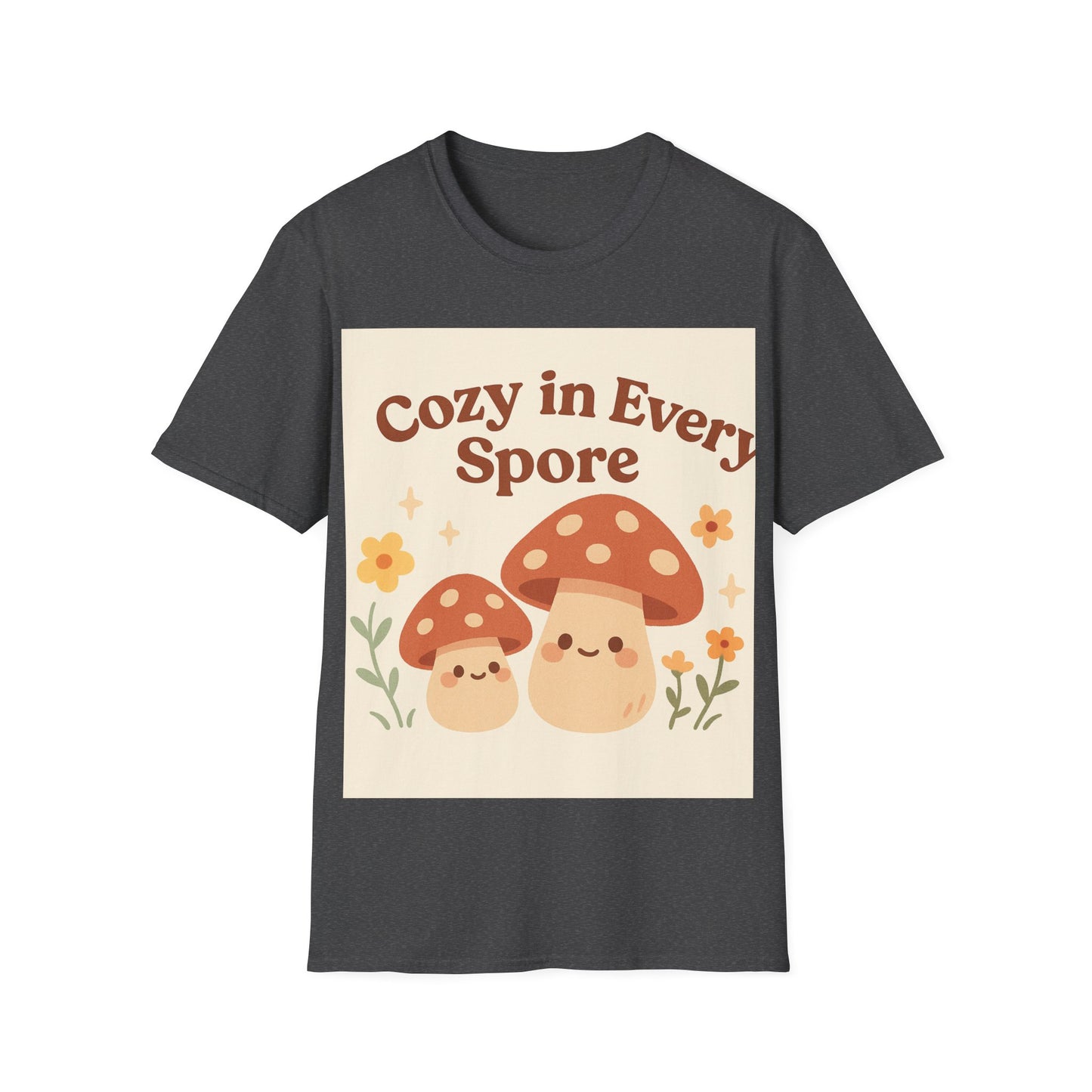 Cozy Mushroom T-Shirt for Nature Lovers