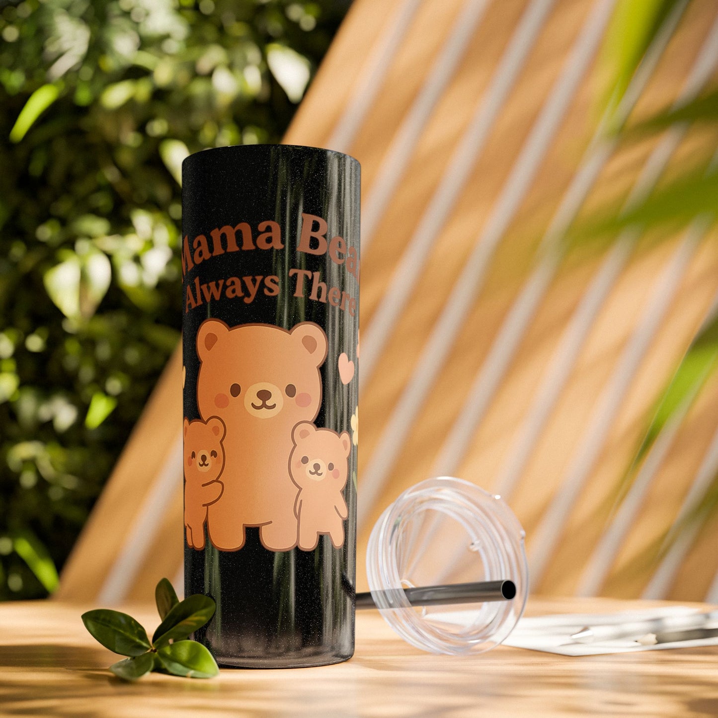 Kawaii Mama Bear 20oz Skinny Tumbler