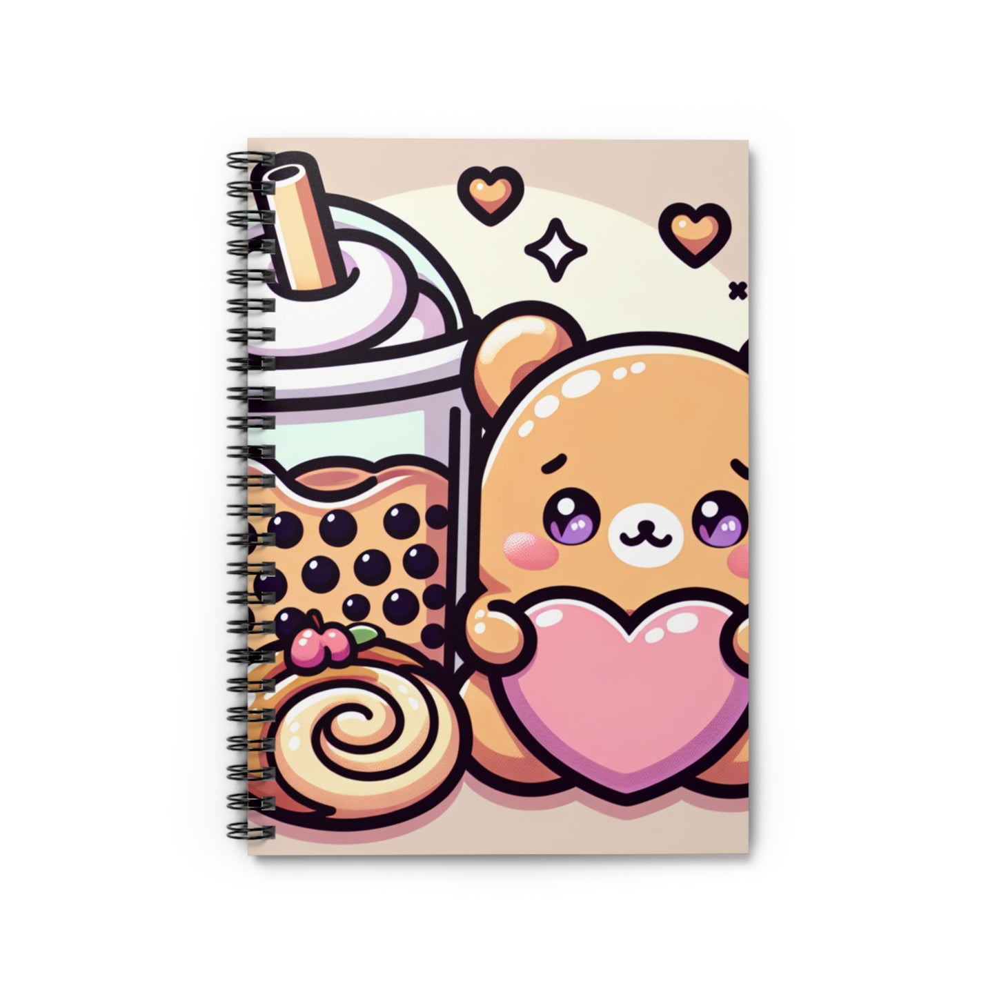 Bear-y Sweet & Boba-licious – Kawaii Boba Bear Notebook