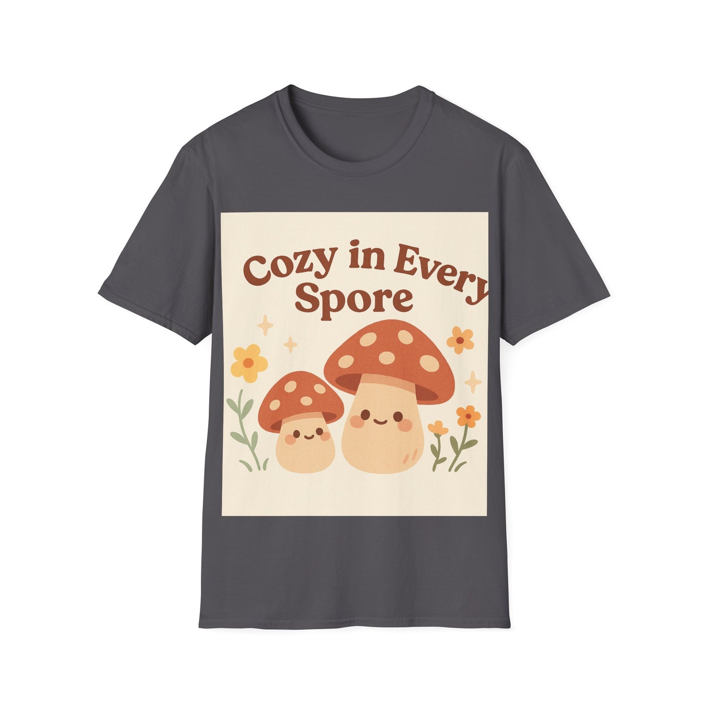 Cozy Mushroom T-Shirt for Nature Lovers