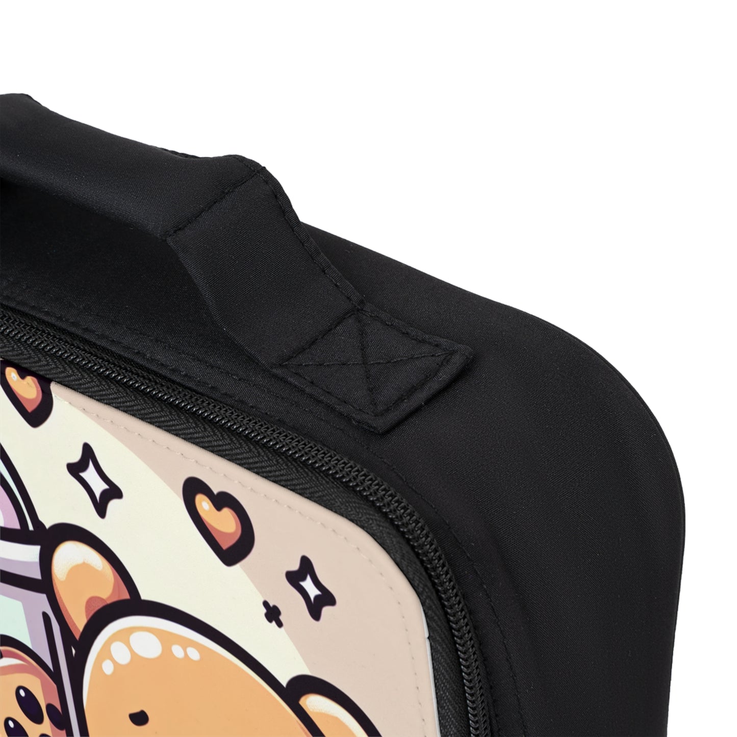 Bear-y Sweet & Boba-licious Lunch Bag – Kawaii Cute Foodie Tote for Snacks on the Go