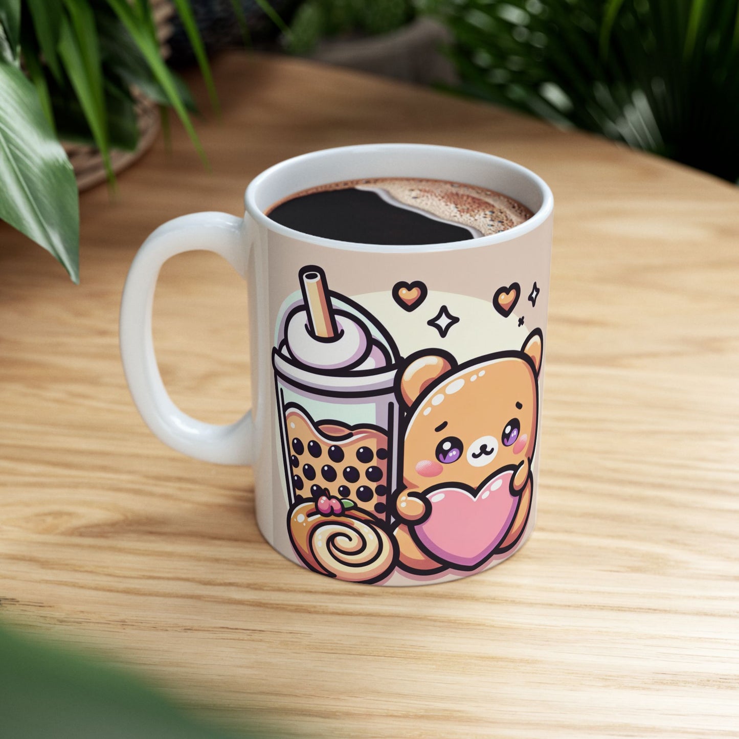 Bear-y Sweet & Boba-licious – Kawaii Boba Bear Mug