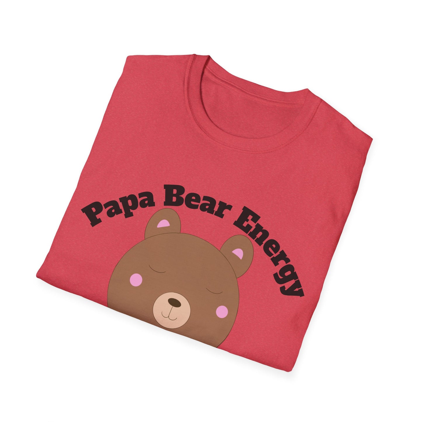 Papa Bear Energy Shirt – Cute Kawaii #1 Dad Gift for Father’s Day or Birthday