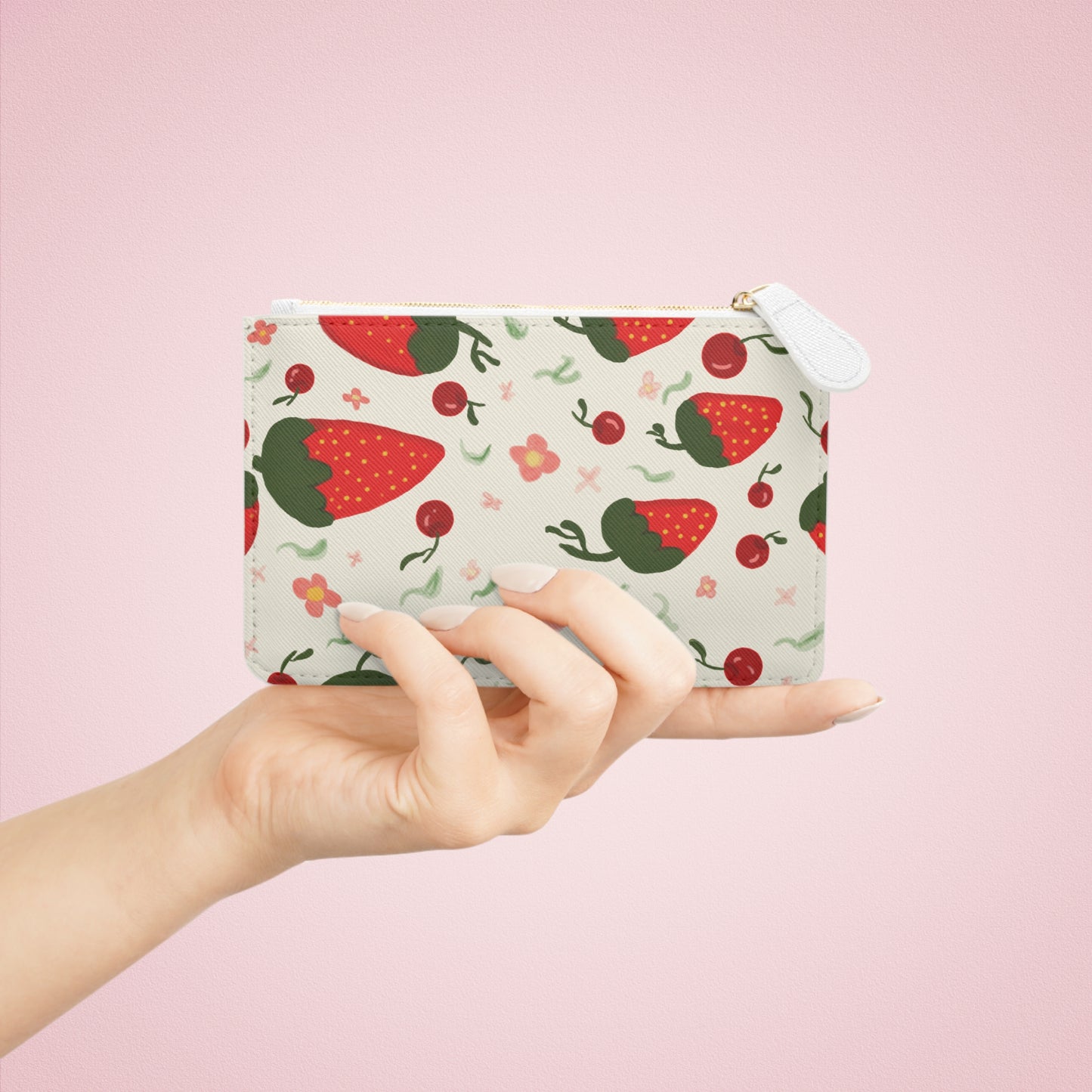 Strawberry Mini Clutch Bag