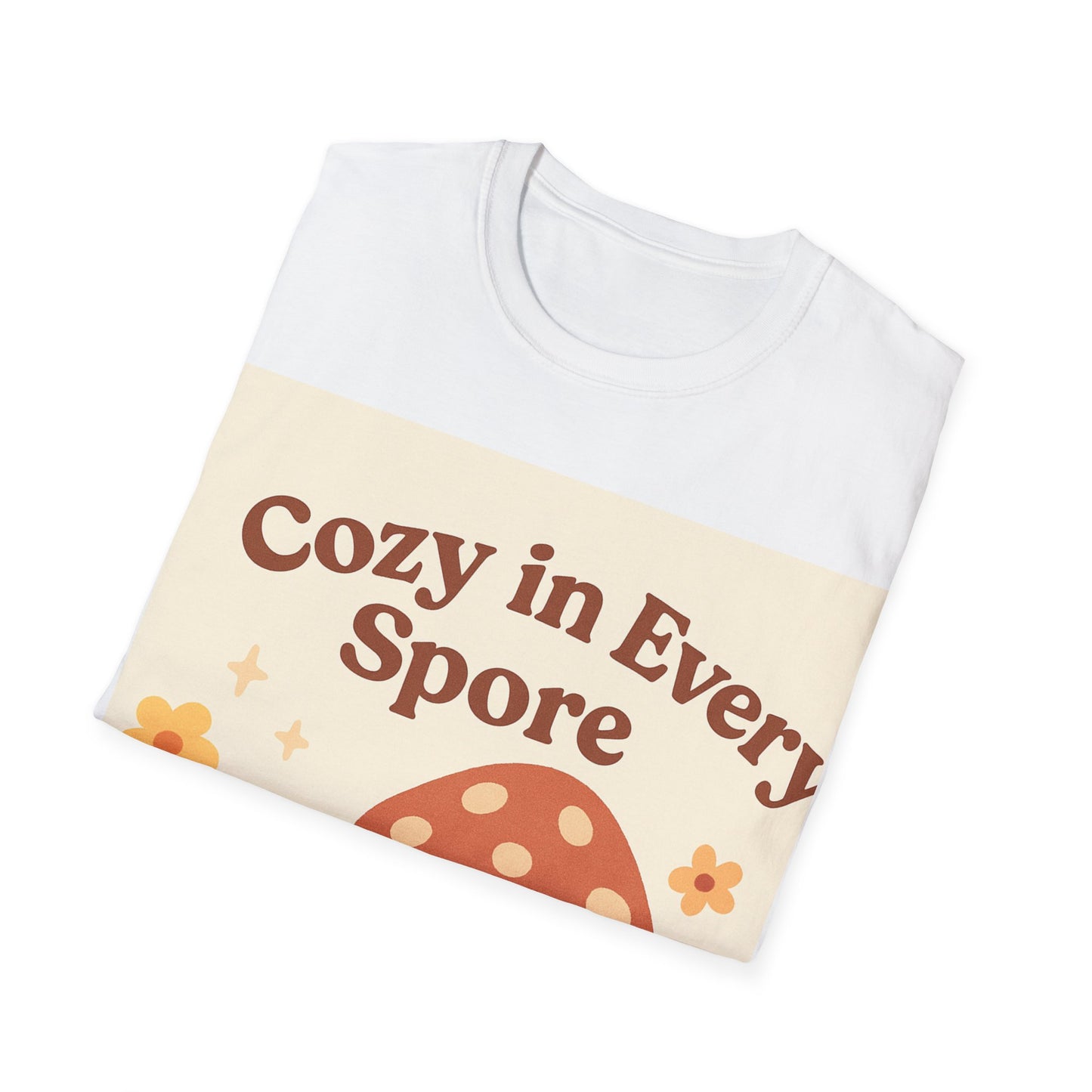 Cozy Mushroom T-Shirt for Nature Lovers