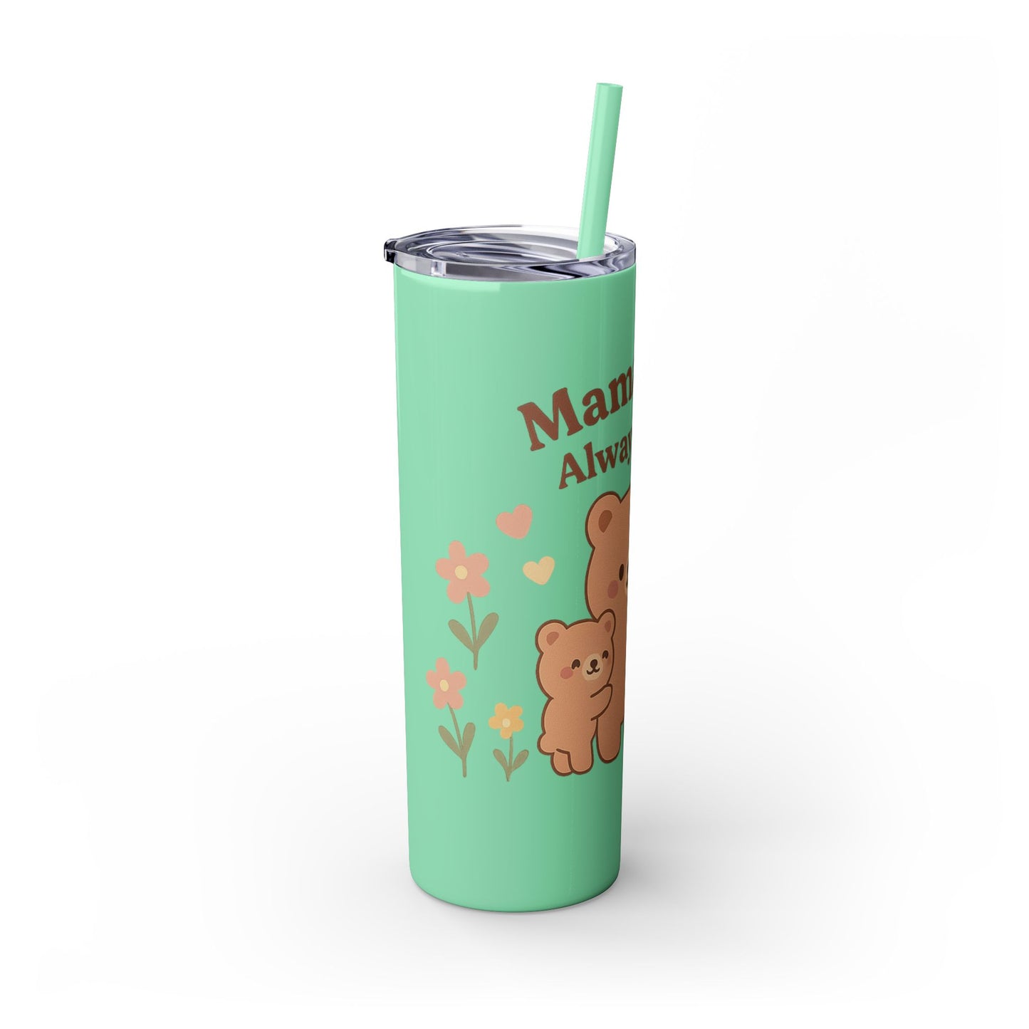 Kawaii Mama Bear 20oz Skinny Tumbler