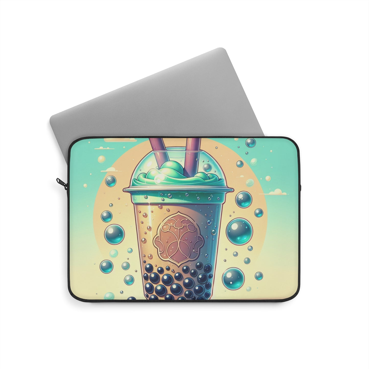Boba Bubble Tea Laptop Sleeve – Cute Kawaii Tech Accessory