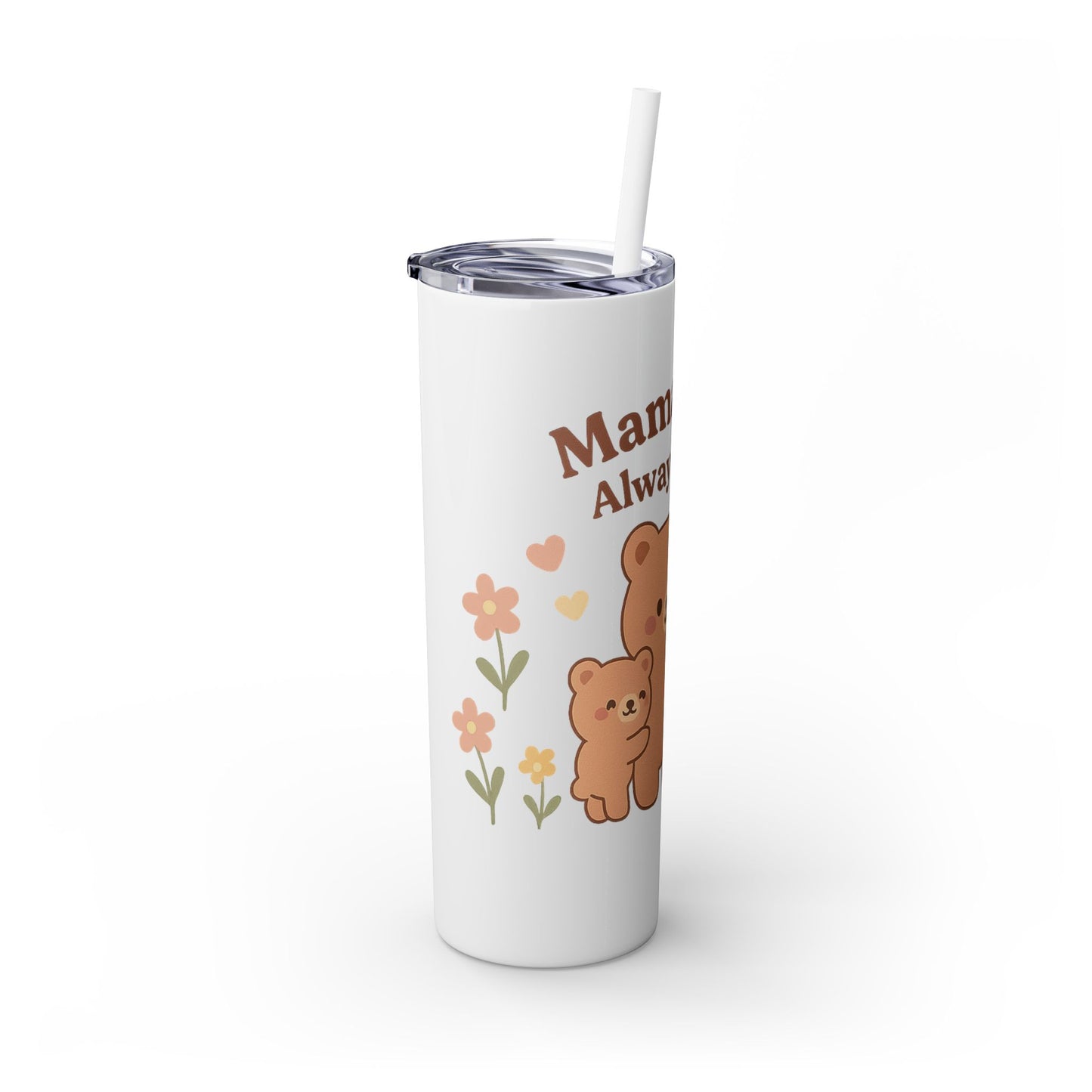 Kawaii Mama Bear 20oz Skinny Tumbler