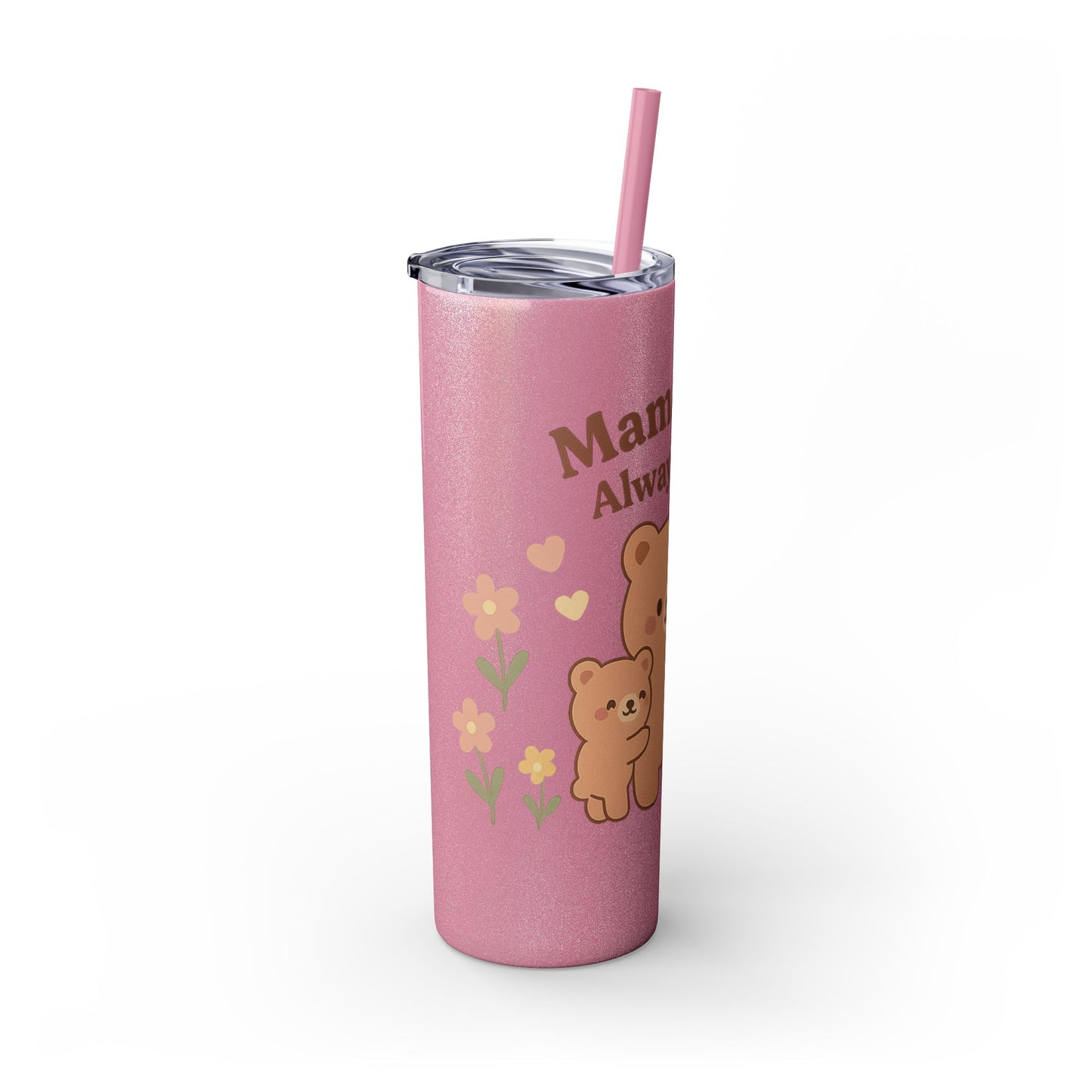 Kawaii Mama Bear 20oz Skinny Tumbler