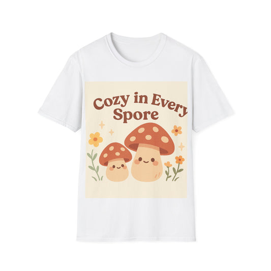 Cozy Mushroom T-Shirt for Nature Lovers
