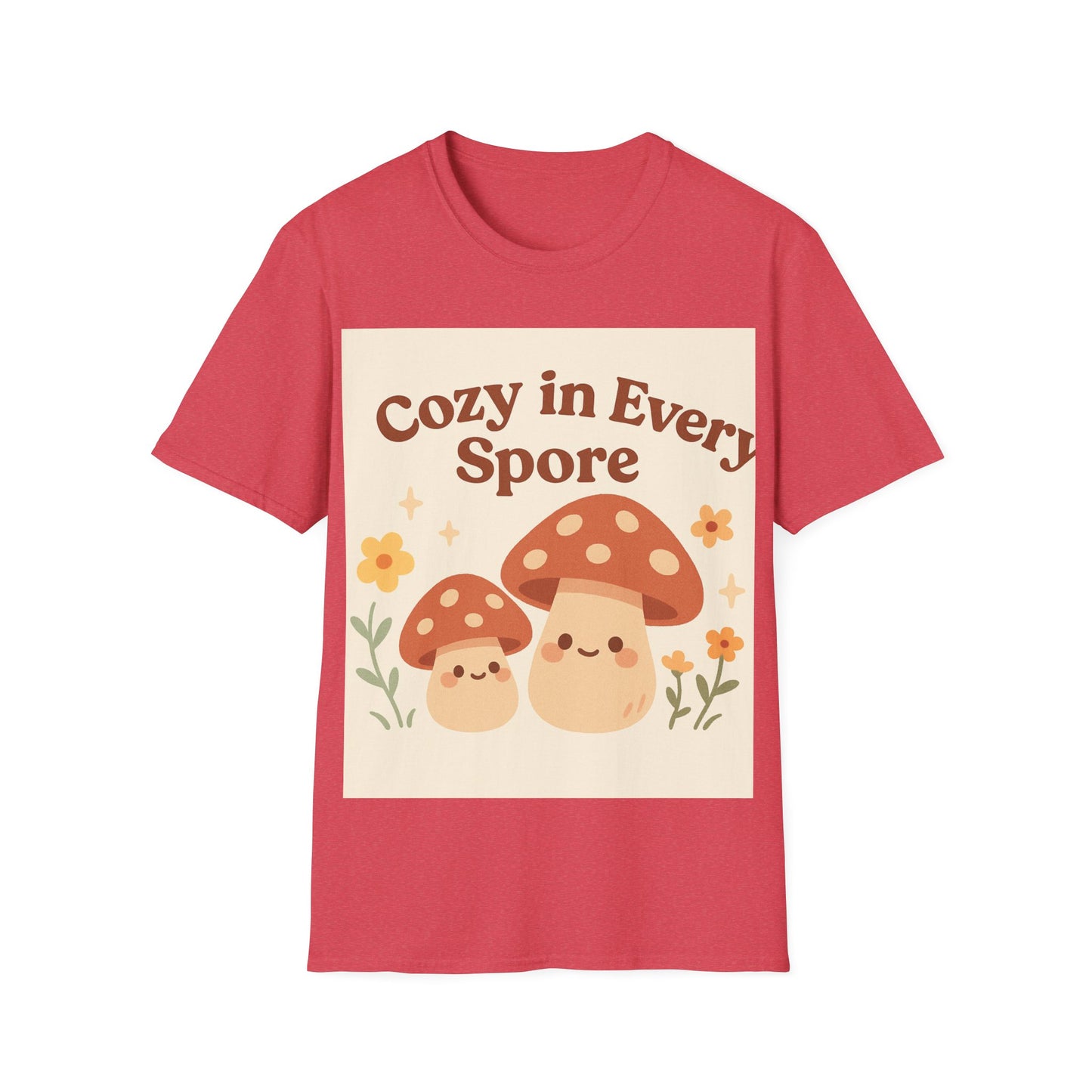 Cozy Mushroom T-Shirt for Nature Lovers
