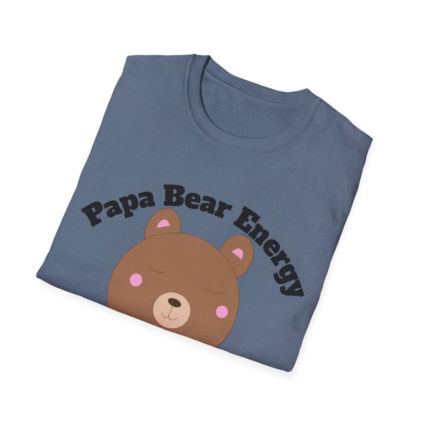 Papa Bear Energy Shirt – Cute Kawaii #1 Dad Gift for Father’s Day or Birthday