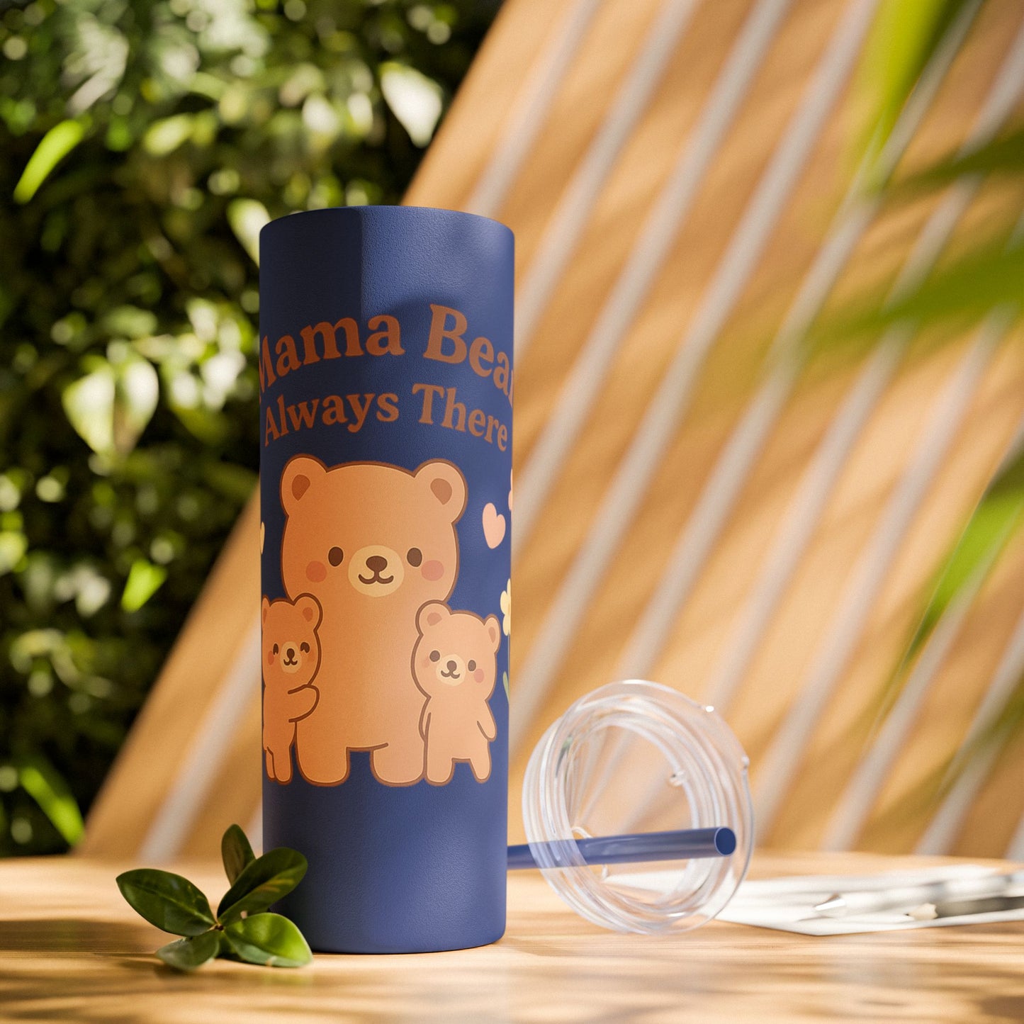 Kawaii Mama Bear 20oz Skinny Tumbler