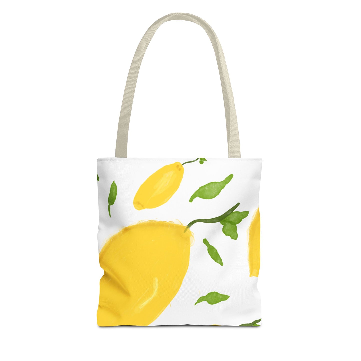 Lemon Print Tote Bag - Bright & Cheerful Eco-Friendly Shopping Bag