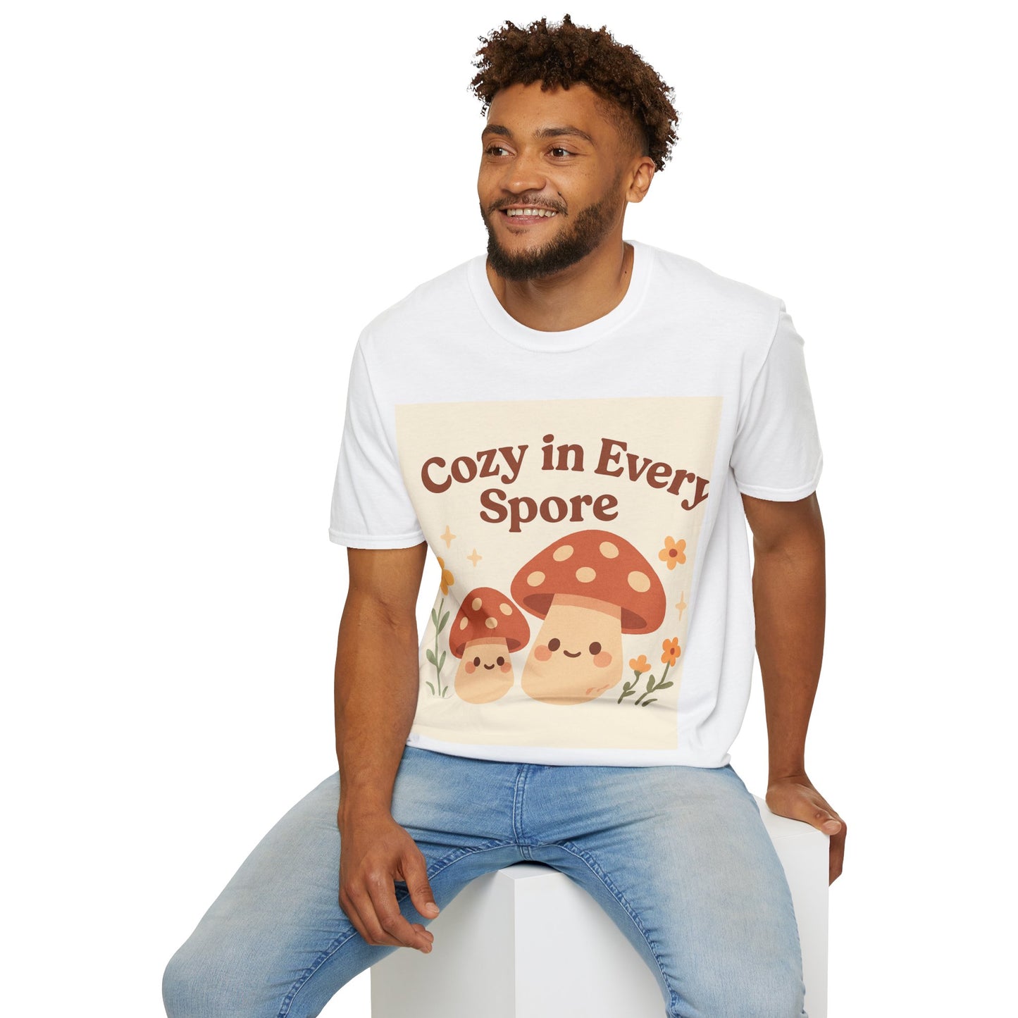 Cozy Mushroom T-Shirt for Nature Lovers