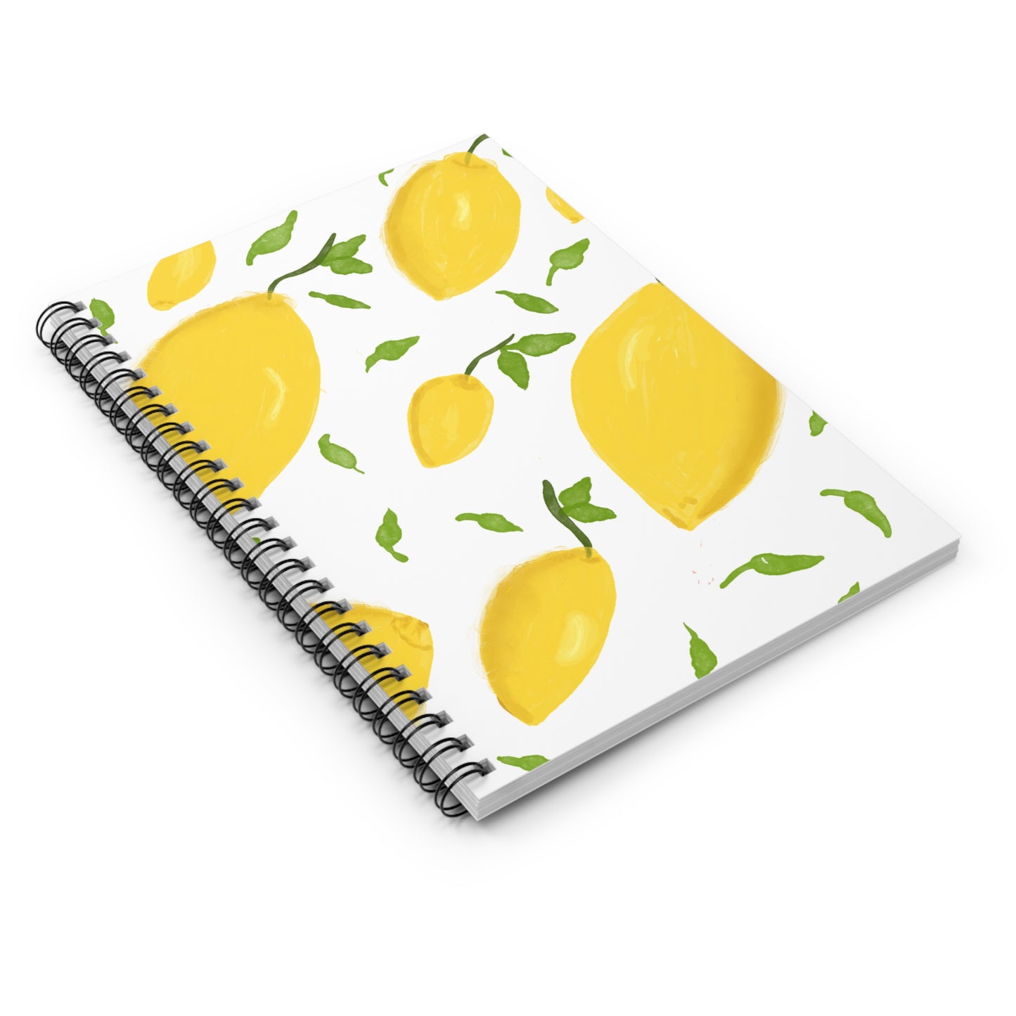 Lemon-Themed Notebook