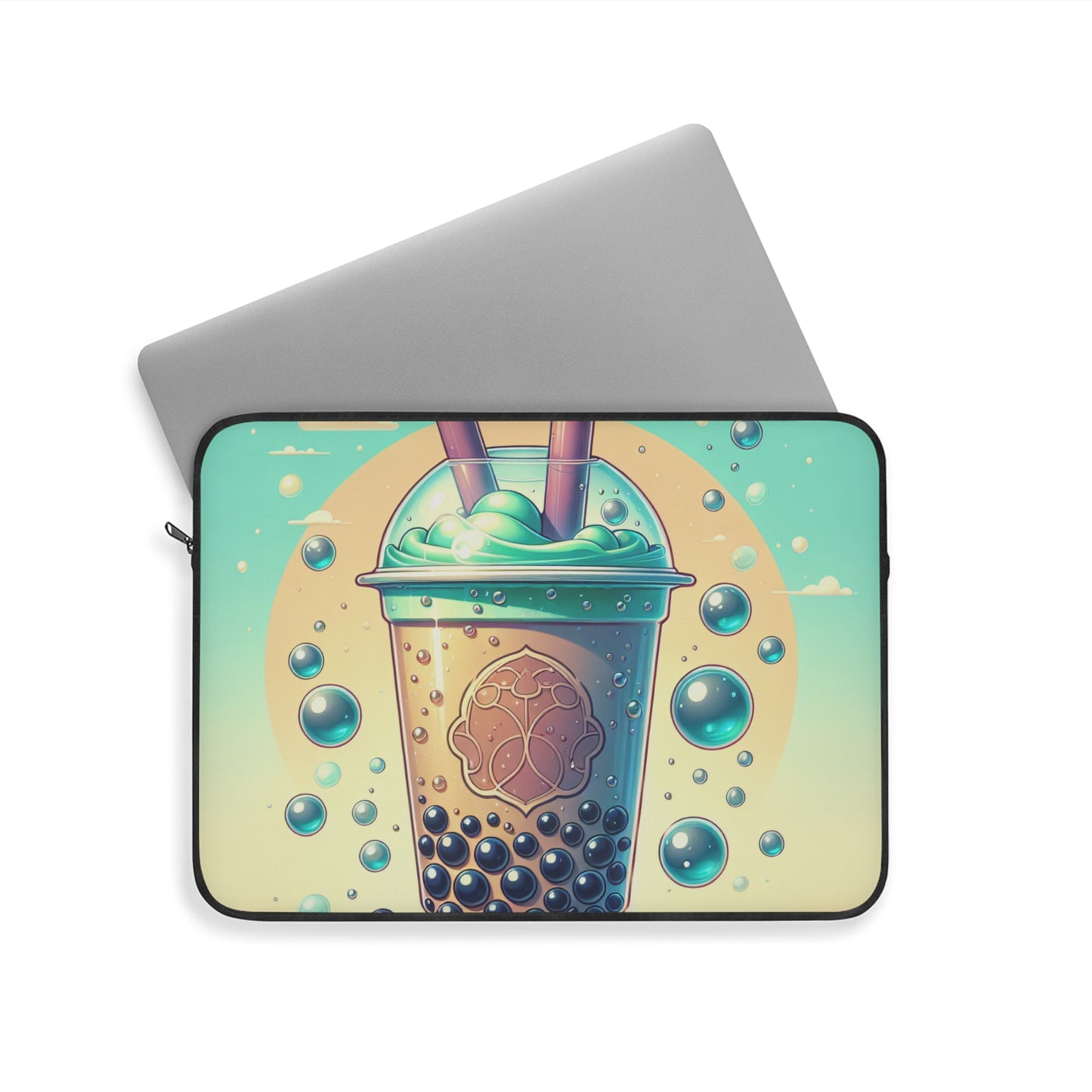 Boba Bubble Tea Laptop Sleeve – Cute Kawaii Tech Accessory