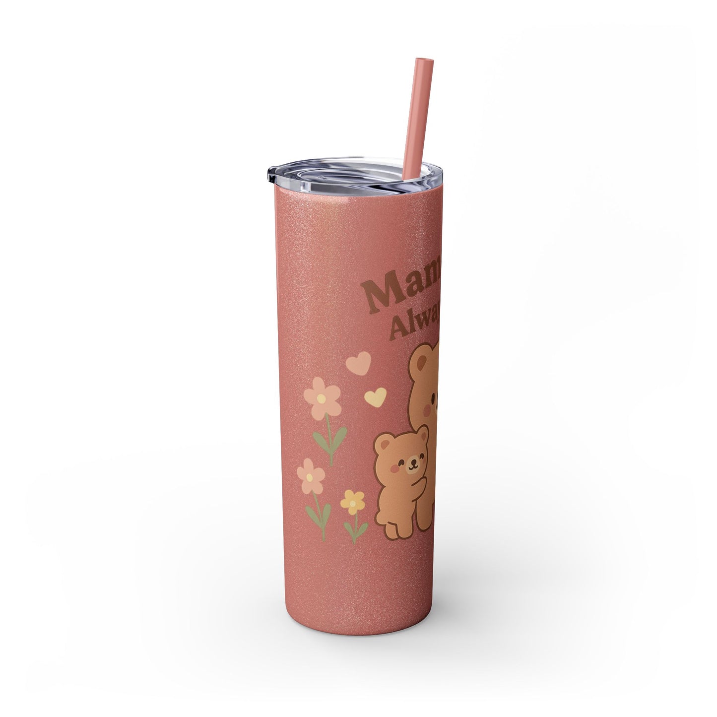Kawaii Mama Bear 20oz Skinny Tumbler