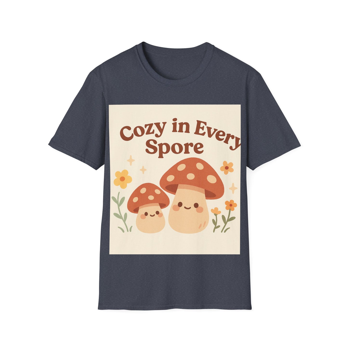 Cozy Mushroom T-Shirt for Nature Lovers