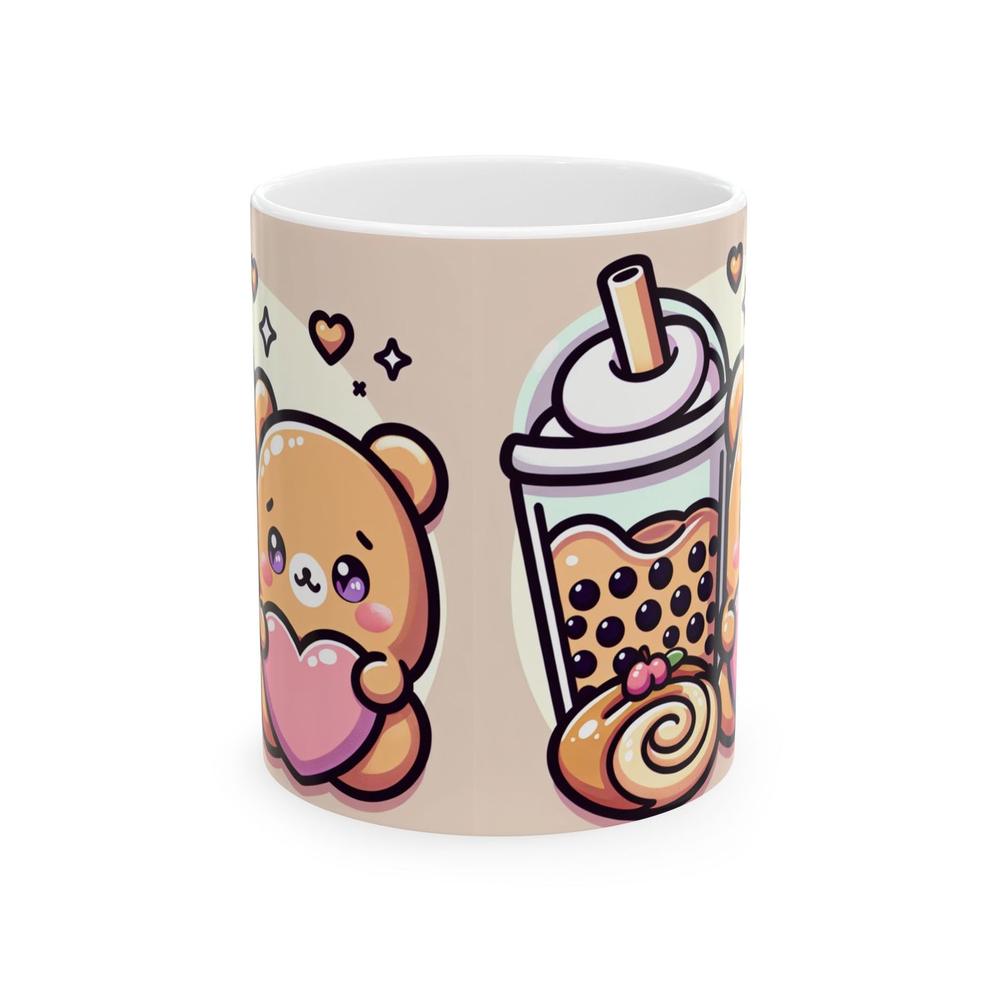Bear-y Sweet & Boba-licious – Kawaii Boba Bear Mug
