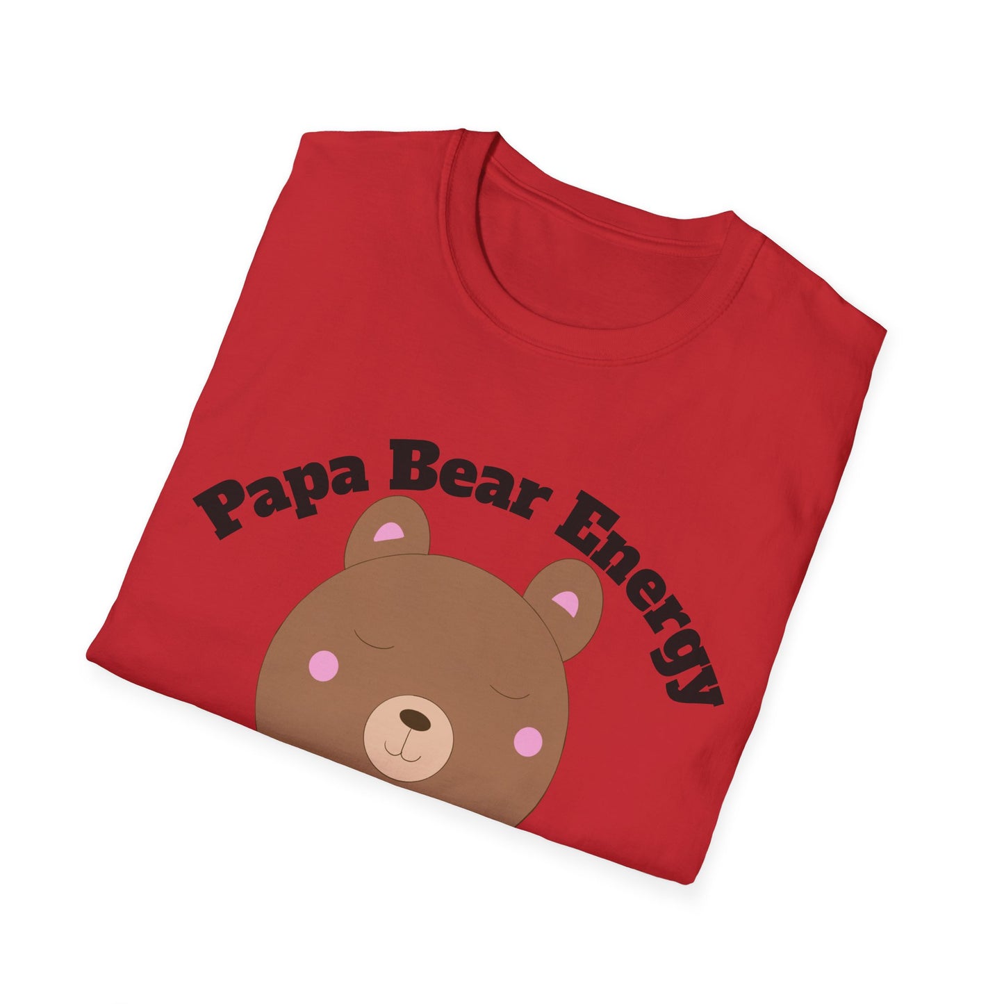 Papa Bear Energy Shirt – Cute Kawaii #1 Dad Gift for Father’s Day or Birthday
