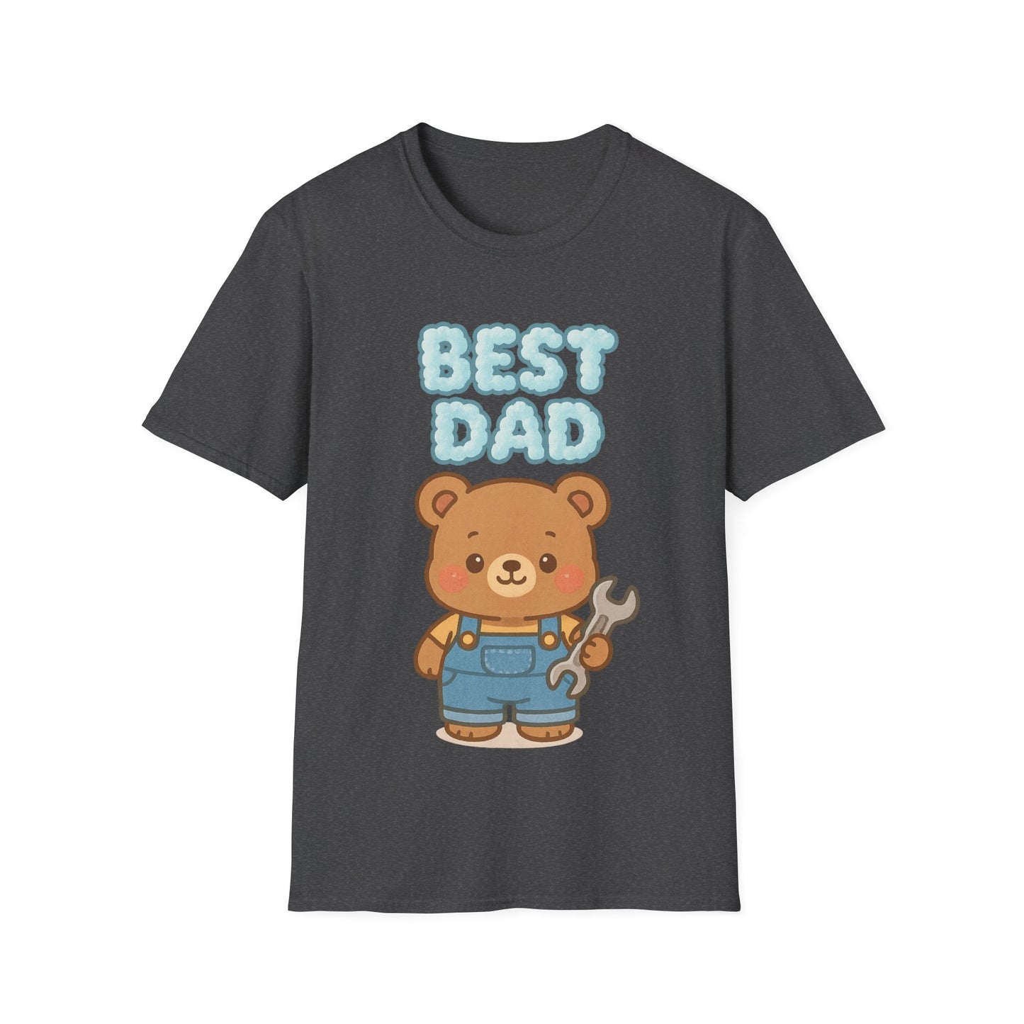 Best Dad Cartoon Bear T-Shirt