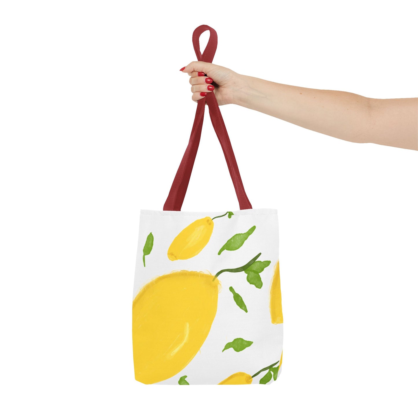 Lemon Print Tote Bag - Bright & Cheerful Eco-Friendly Shopping Bag