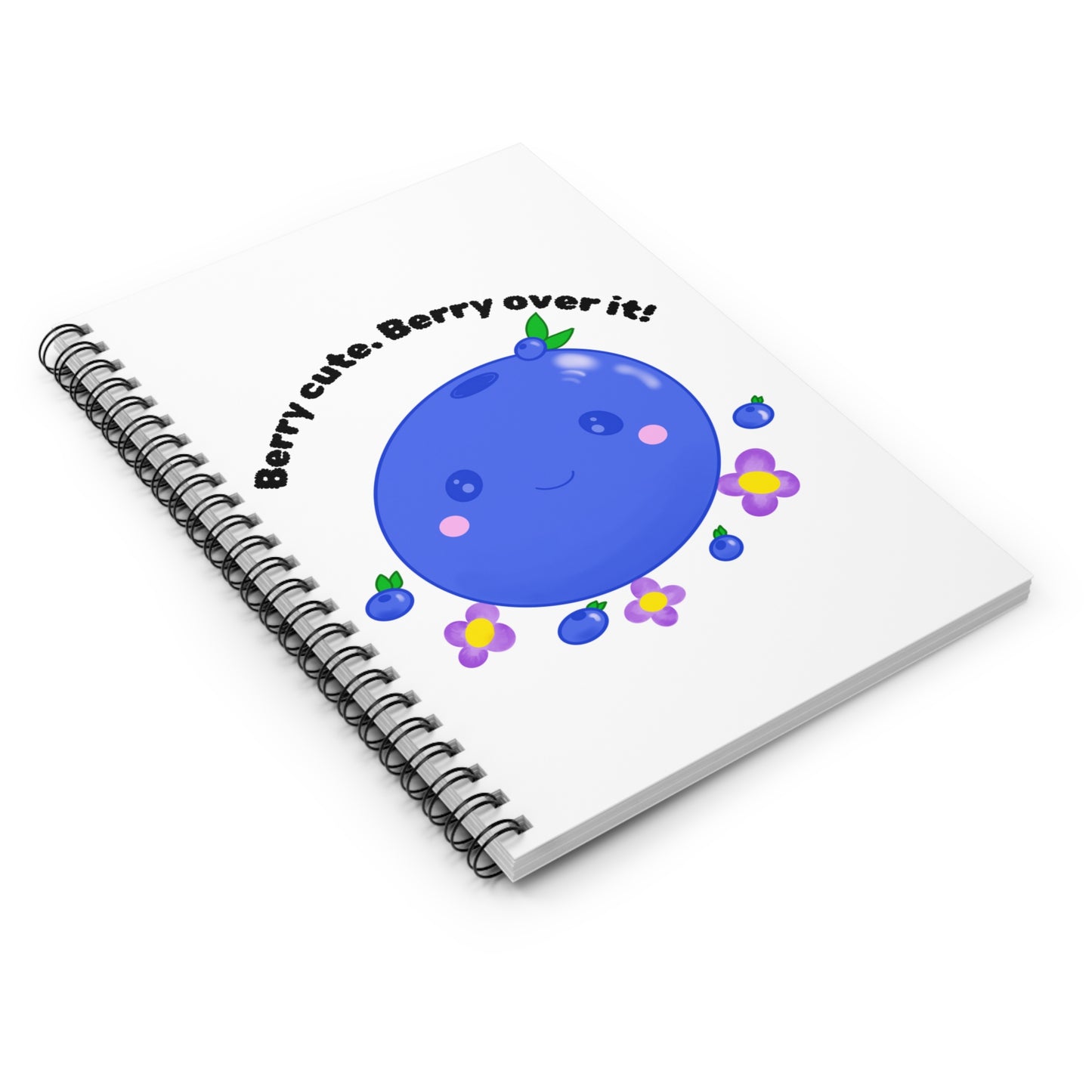 Cute Blueberry Notebook
